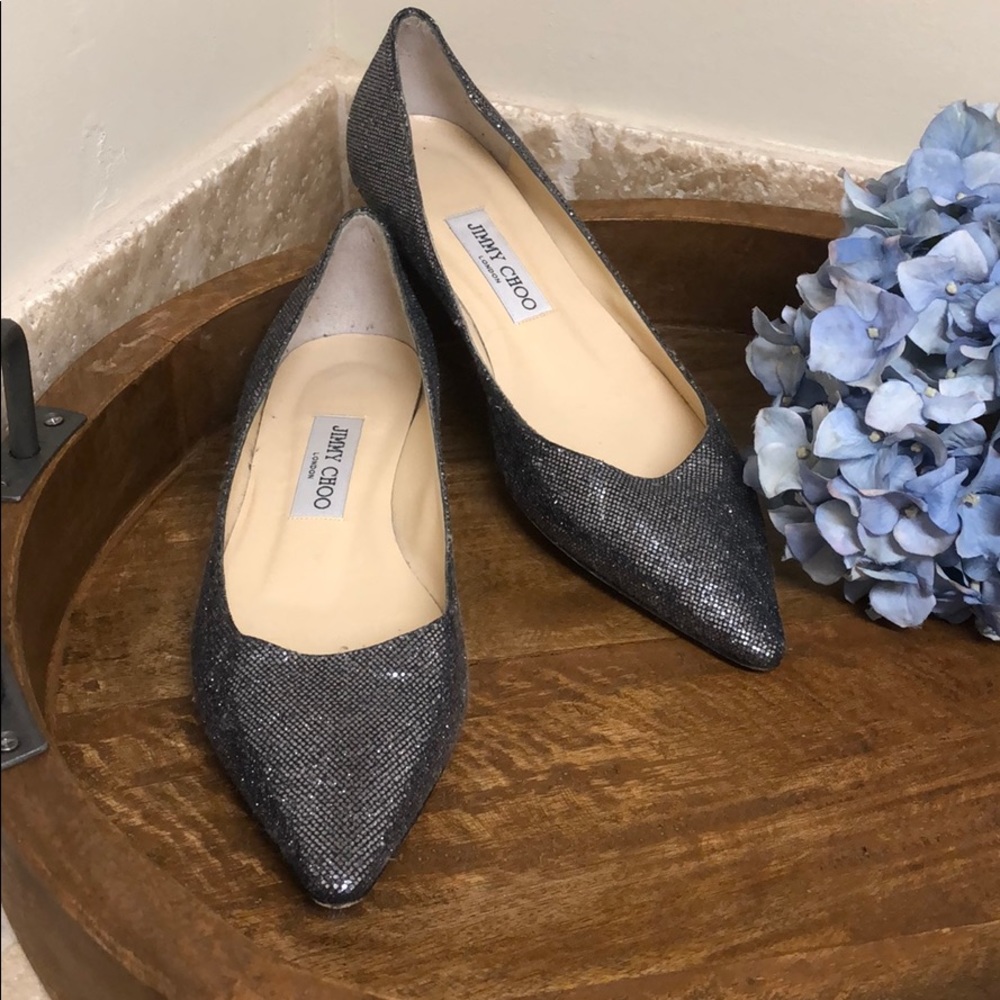 Jimmy Choo pointed toe flat